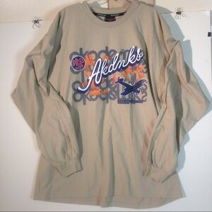 Akademiks Crew Neck Long Sleeve Graphic T Shirt